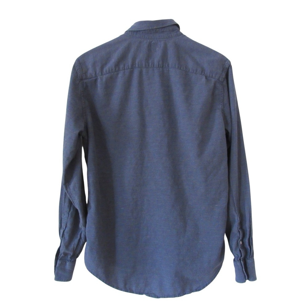 Faherty Blue Button-Down Shirt - image 2